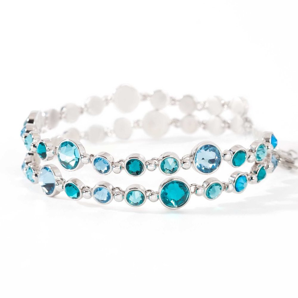 TROPICS Glam Bracelet by Touchstone Crystal โจ New inโ box